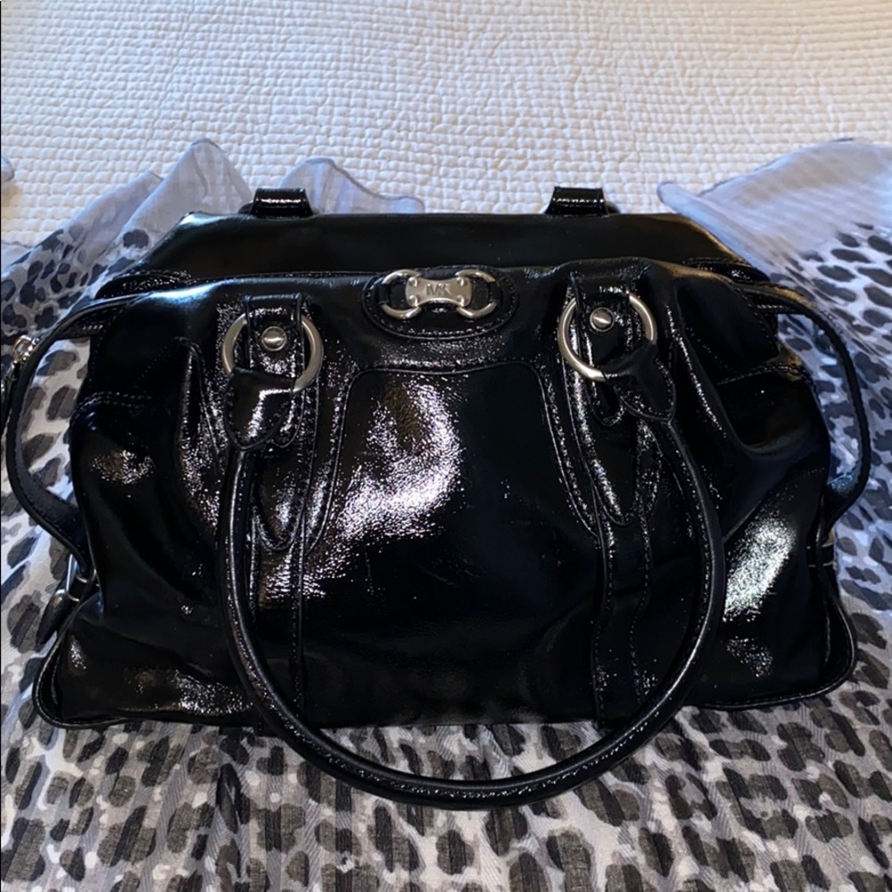 Michael Kors patent leather purse